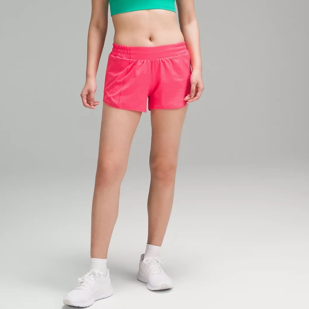 LULULEMON HOTTY HOT LR SHORT 4” LINED